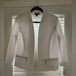 Alfani Large Petite White Blazer. NWT